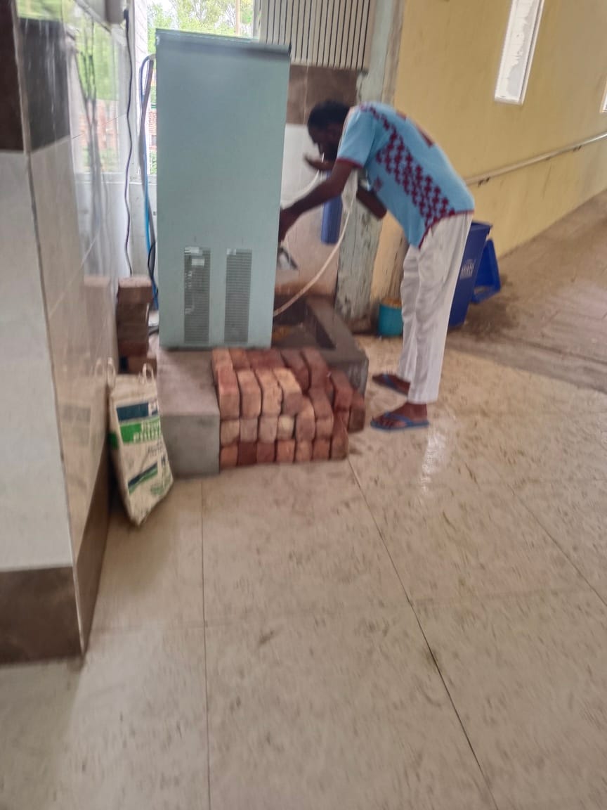 Mesh screens to be installed on water coolers at the Civil Hospital; roster implemented for cleaning