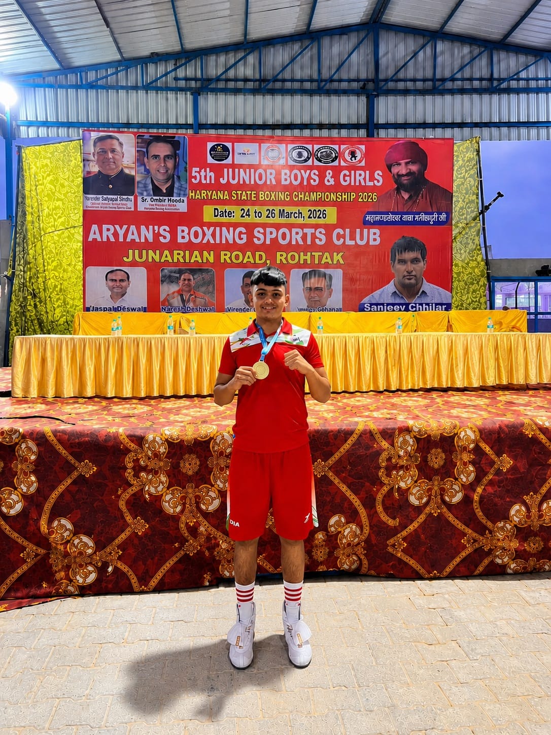 From farm soil to the boxing ring: Boxer Arpit scripts a success story