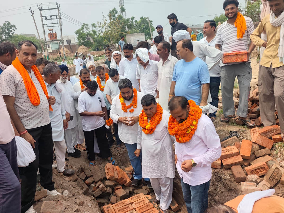 Development works inaugurated in Duserpur village.