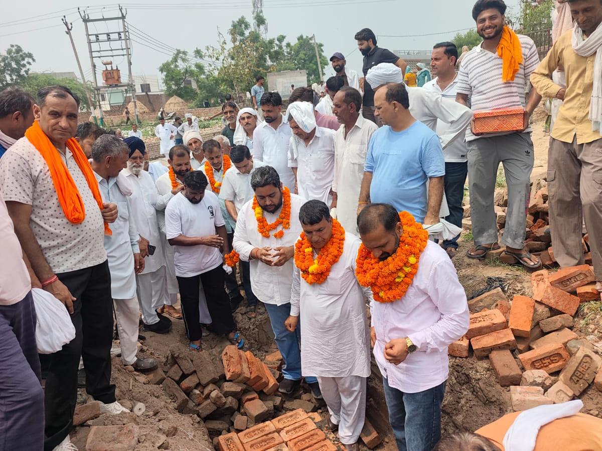 Development works inaugurated in Duserpur village.