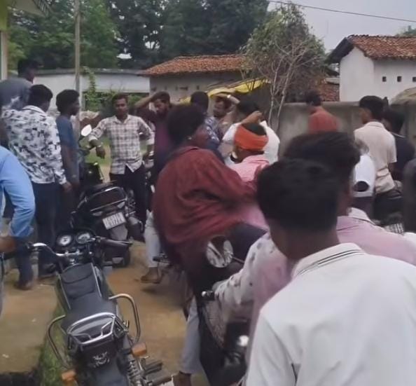 गोहत्या पर गांव में तनाव
