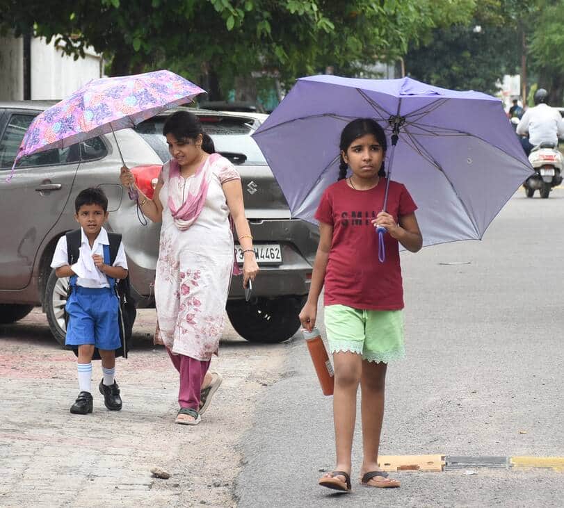Rain expected today and tomorrow; the weather will remain pleasant