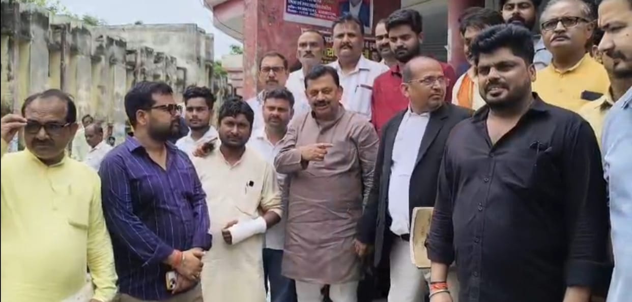 MP Kushinagar Vijay Kumar Dubey appears in MP-MLA court; verdict reserved.