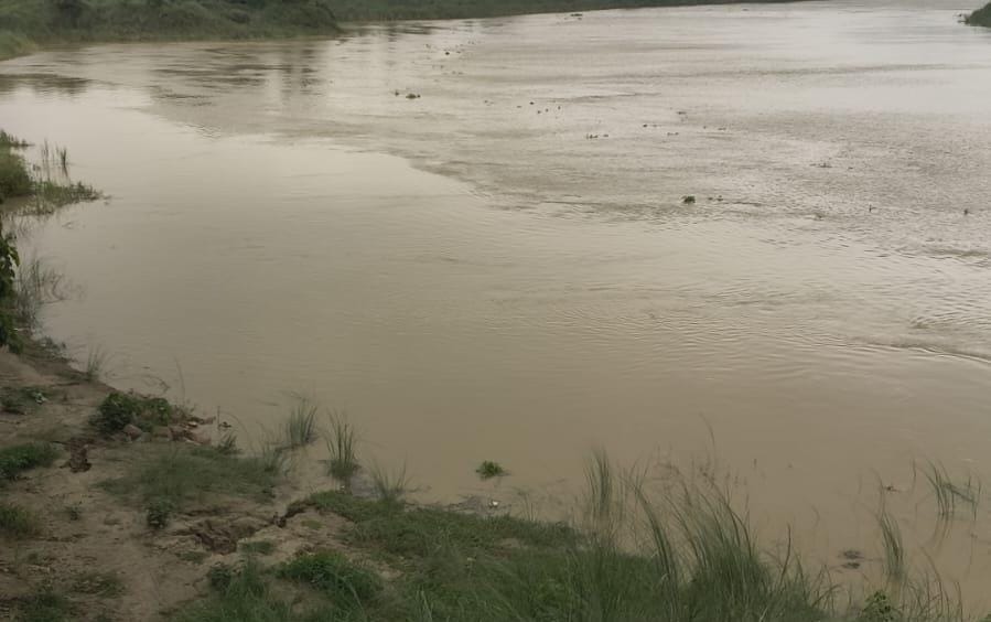 Rapti water level dropped by 80 cm in three days.