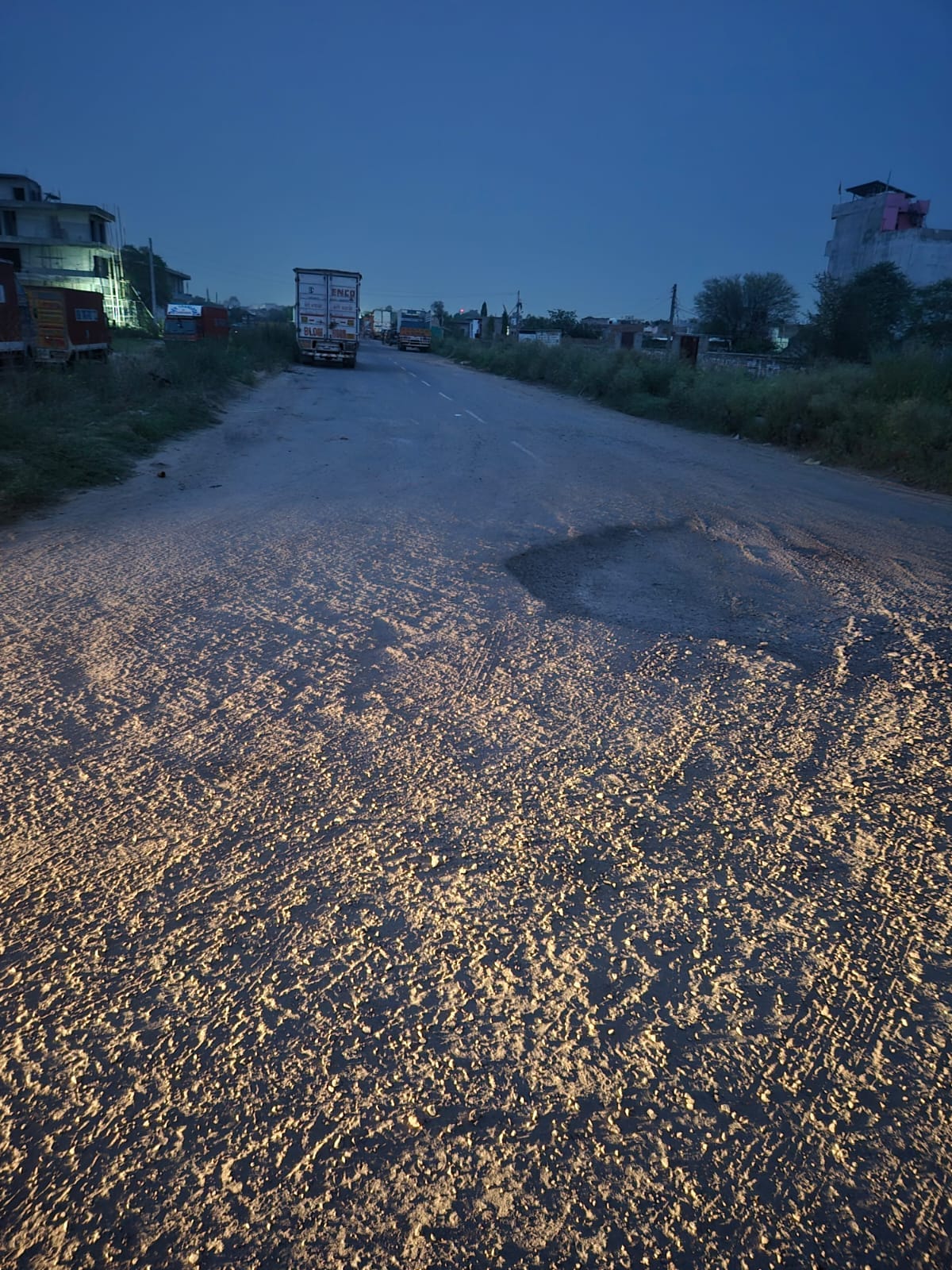 Sector road to be built in Dharuhera; will provide relief from traffic jams.