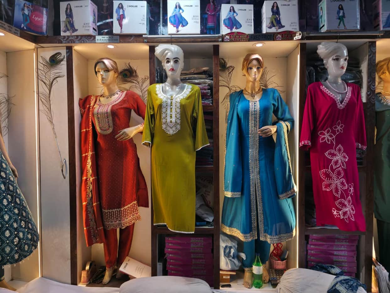 Growing craze for Chikankari and floral suits this summer.