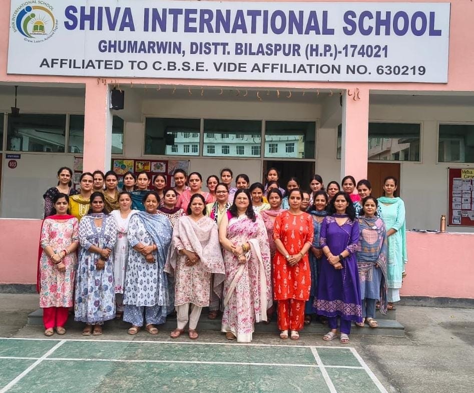Training for teachers at Shiva School on modern teaching techniques.