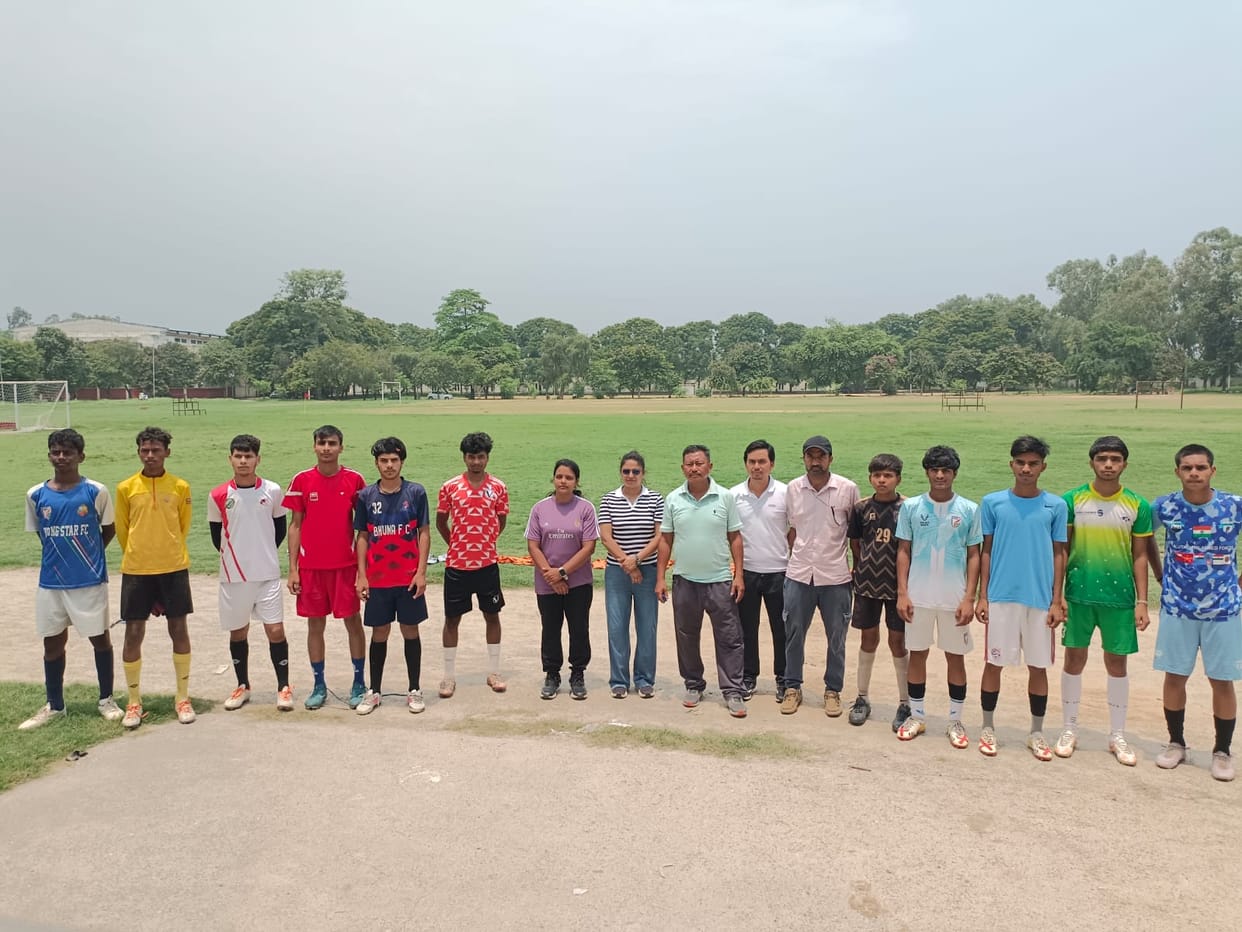 15 players turned up for the residential football academy trials