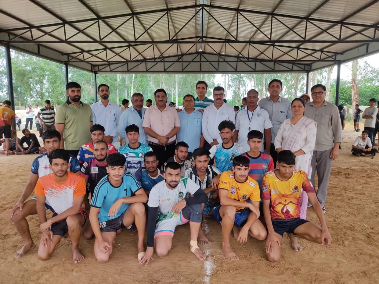 CR Kasni triumphs in the Kabaddi Under- category.