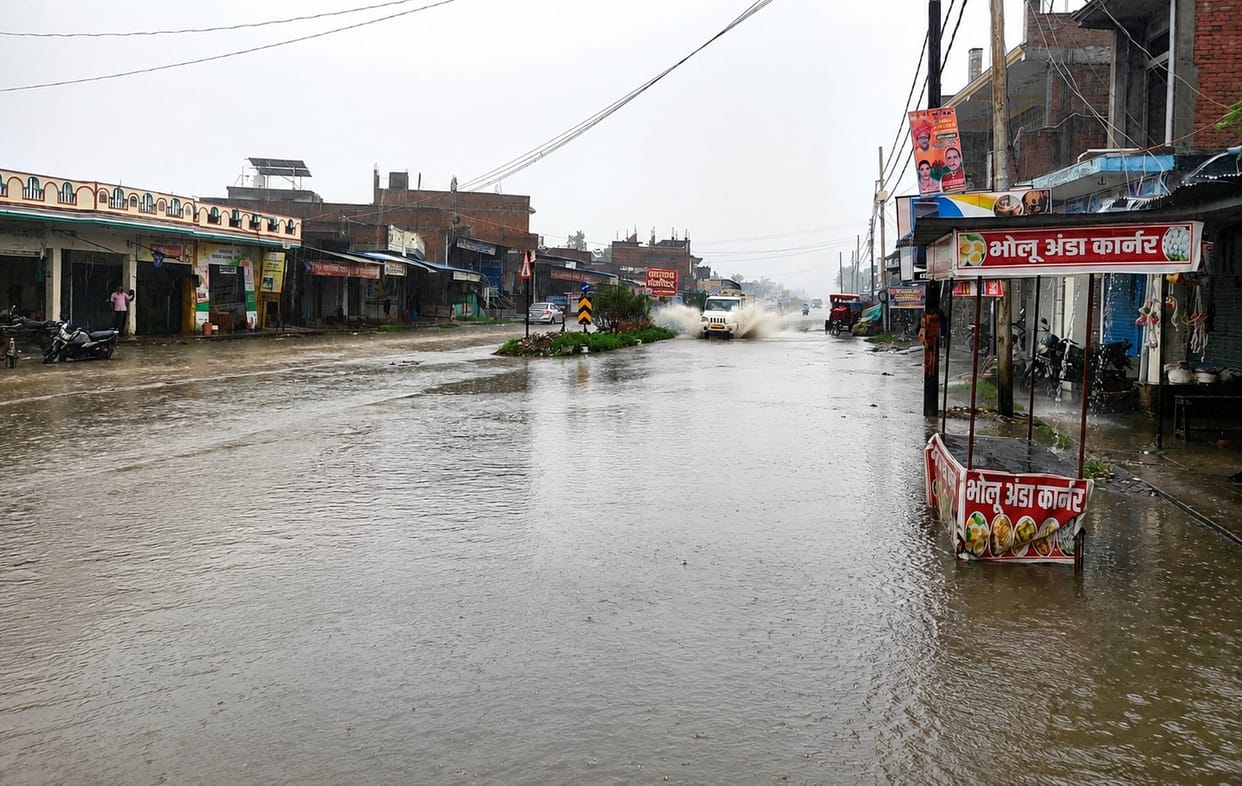 It rained 2.8 millimeters in 24 hours, heavy rain likely on July 21