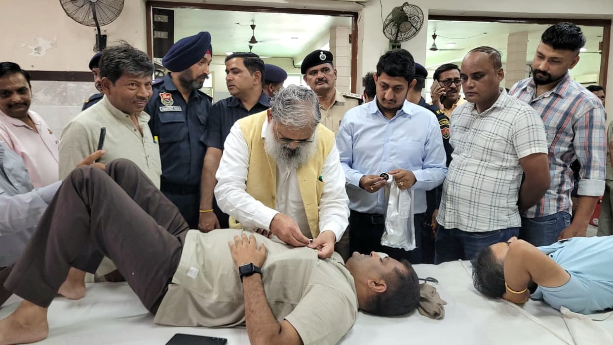 Service is the religion of humanity: Anil Vij