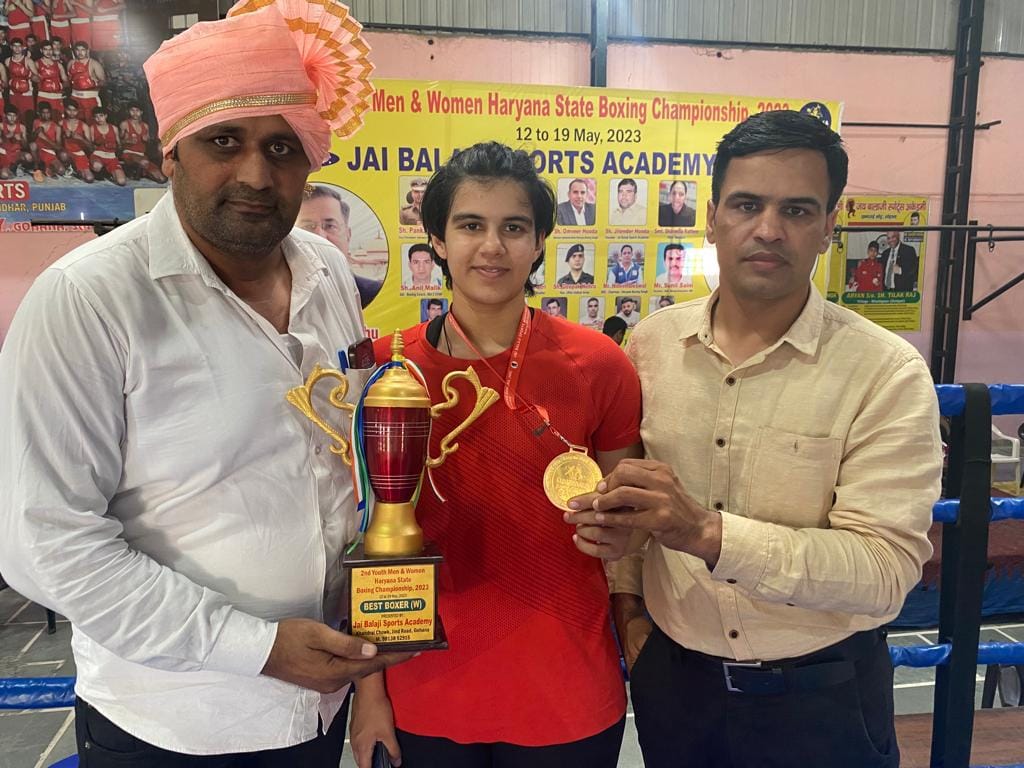 Boxer Kirti Dhull drew inspiration to become a boxer from her uncle.