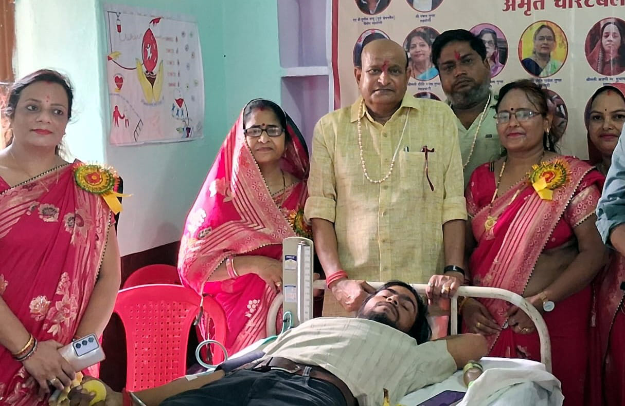One unit of blood donation will save three lives.
