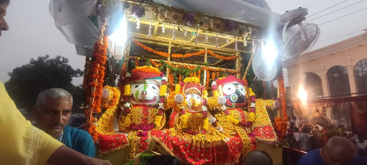 Jagadhri echoed with chants hailing Lord Jagannath