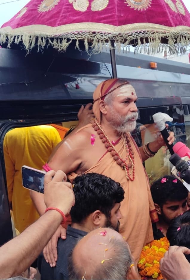 Avimukteshwaranand said Ram Rajya will be ushered in only through the service of Mother Cow.
