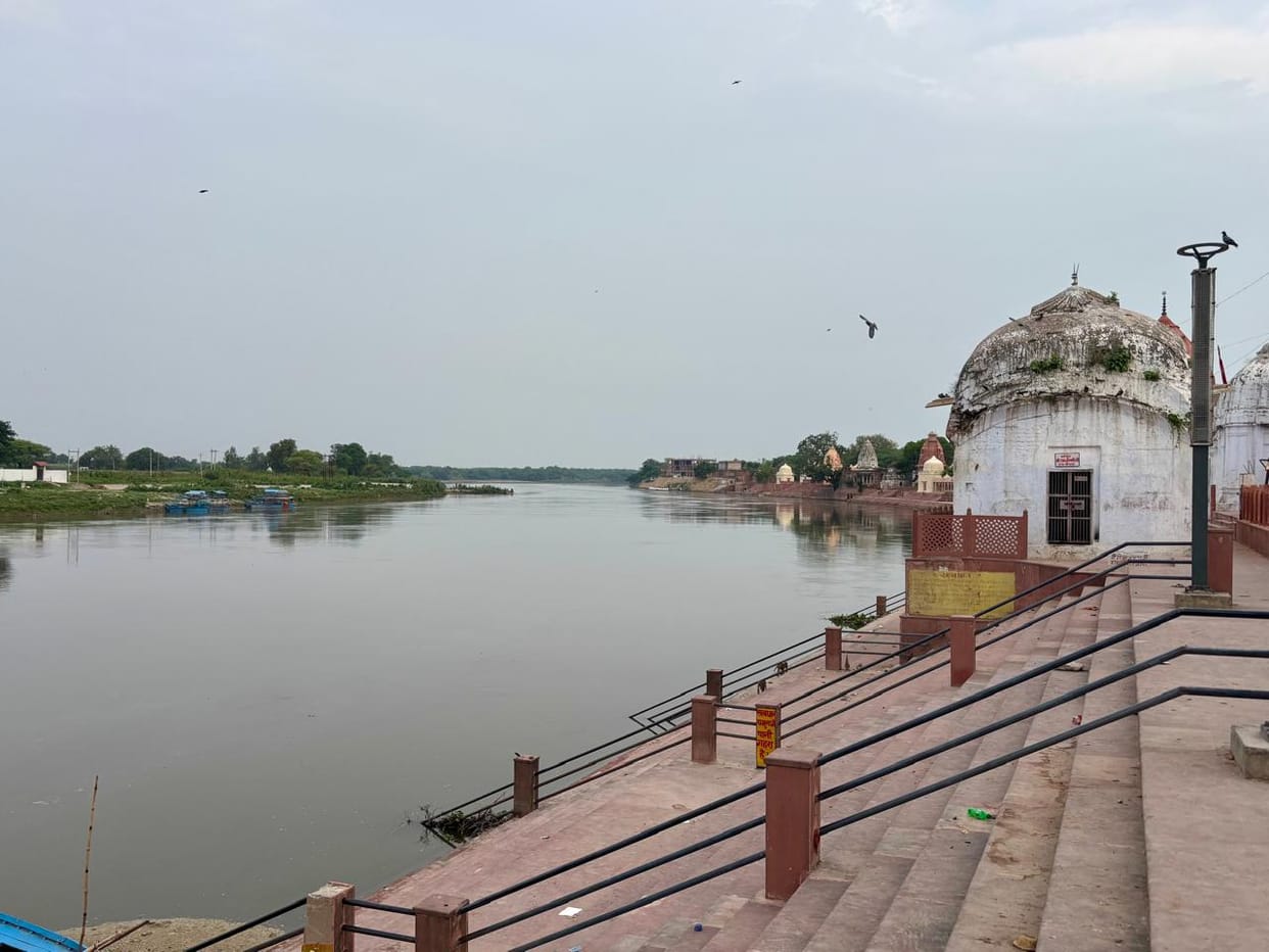 Yamuna water level continues to rise in Bateshwar, administration on alert