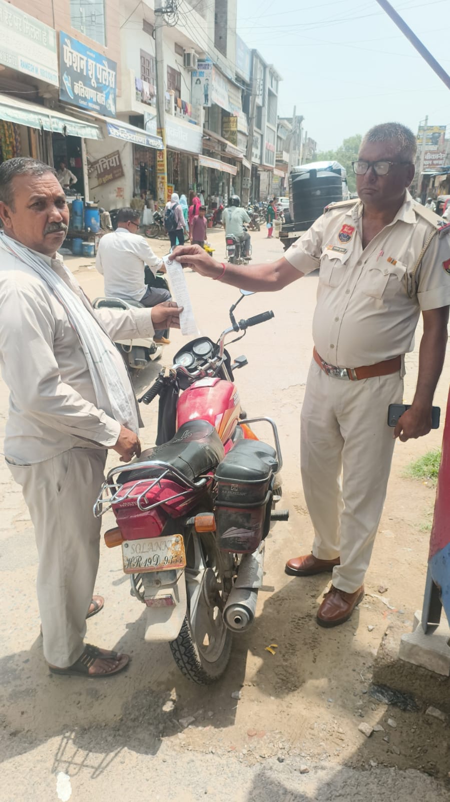 1,165 challans issued in a week; fines totaling 18.37 lakh Rupees imposed