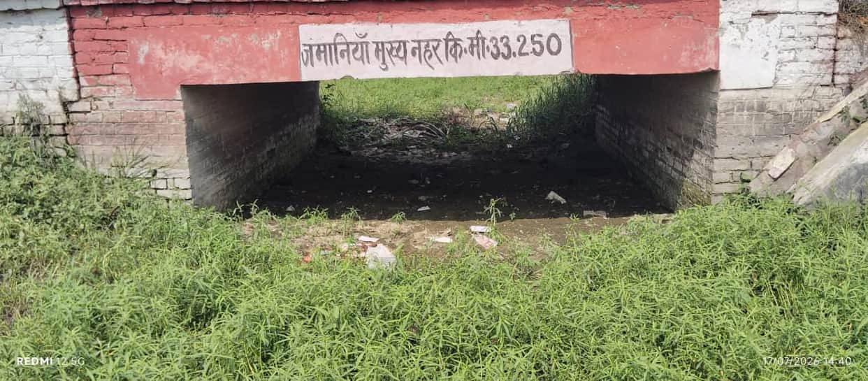 Canals run dry during the monsoon; farmers sweat in anticipation of water.