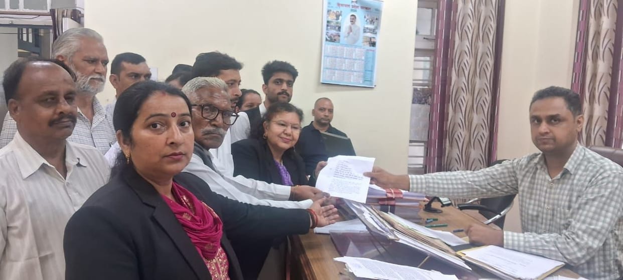 Ambedkar Sabha Arki sends memorandum to the President regarding the NEET paper leak case.