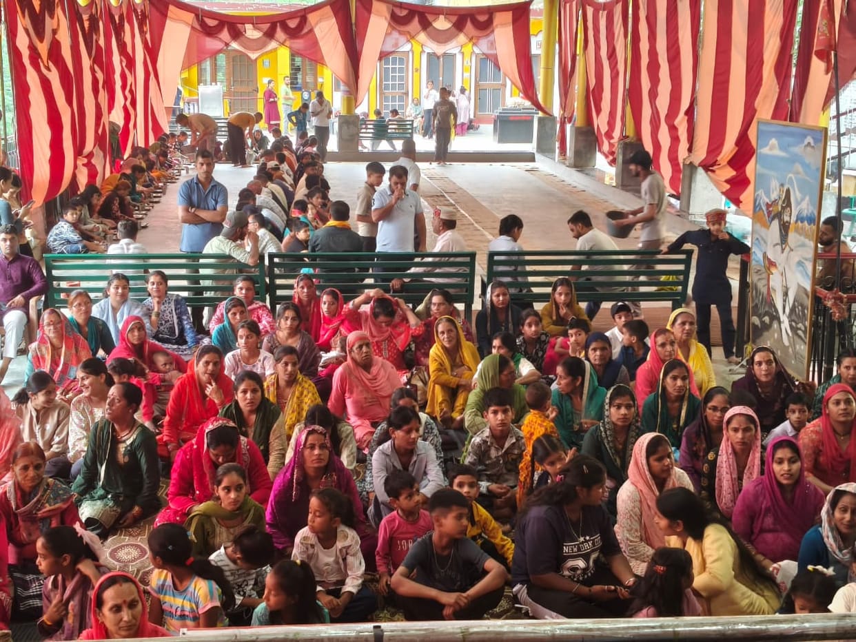 Two-day festival concludes at Shiv Tandav Cave; devotees partake in Mahaprasad.