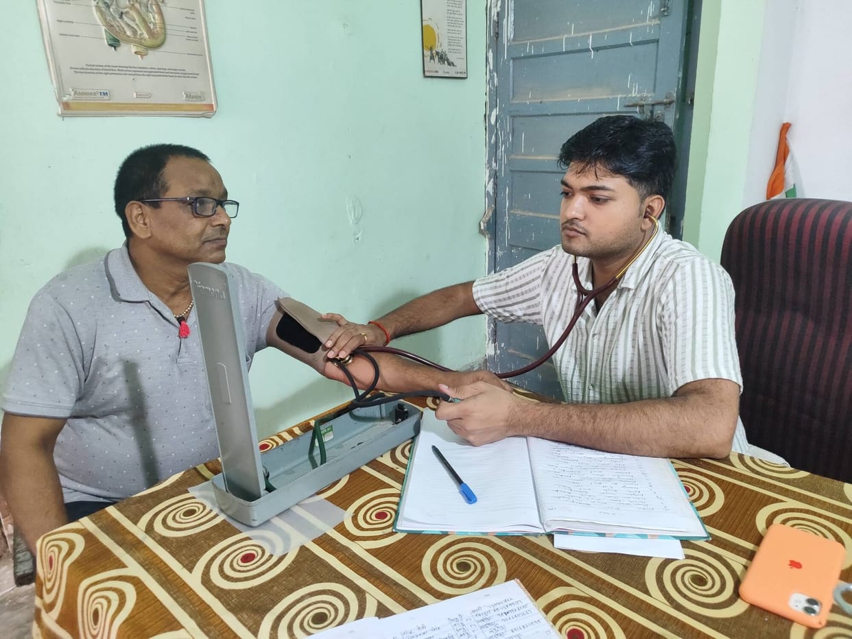 People are falling ill with fever and fungal infections amidst the rain and humidity.