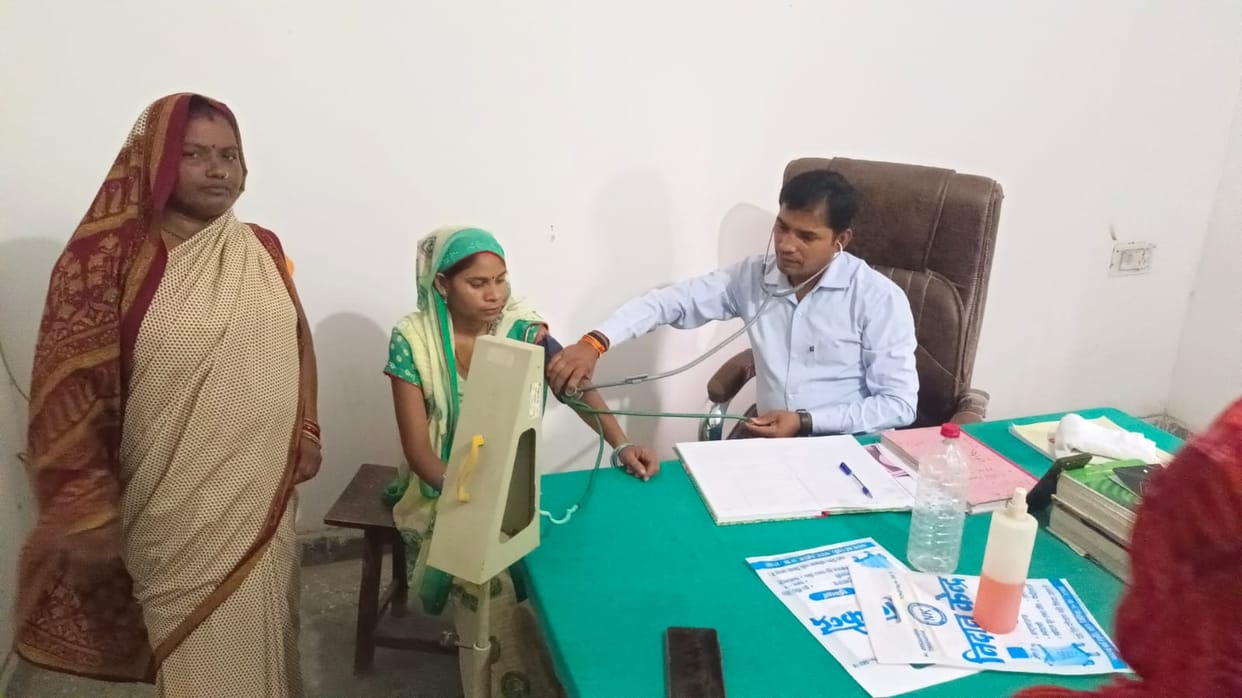 Patients decreasing in health fair due to heavy rains