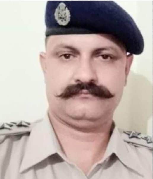 नादौन थाना के पूर्व एसएचओ नीरज राणा।
