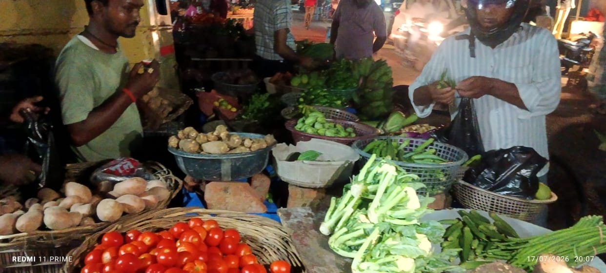 Prices of green vegetables surge during the monsoon.