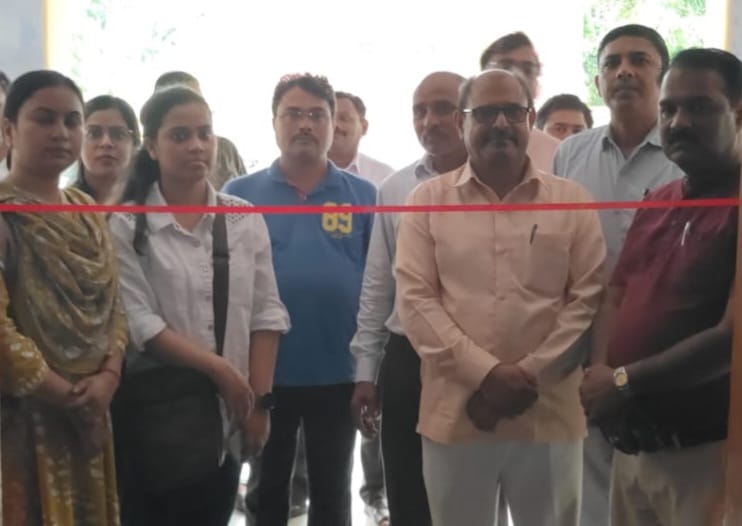 Book fair held at Krishak Inter College