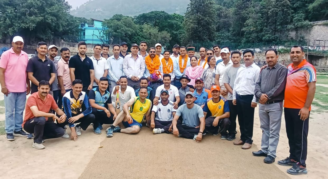 Police won the cricket tournament, while the Forest Department finished as runners-up