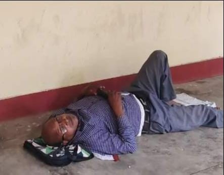 The Naib Tehsildar remained on a hunger strike for the second day as well.