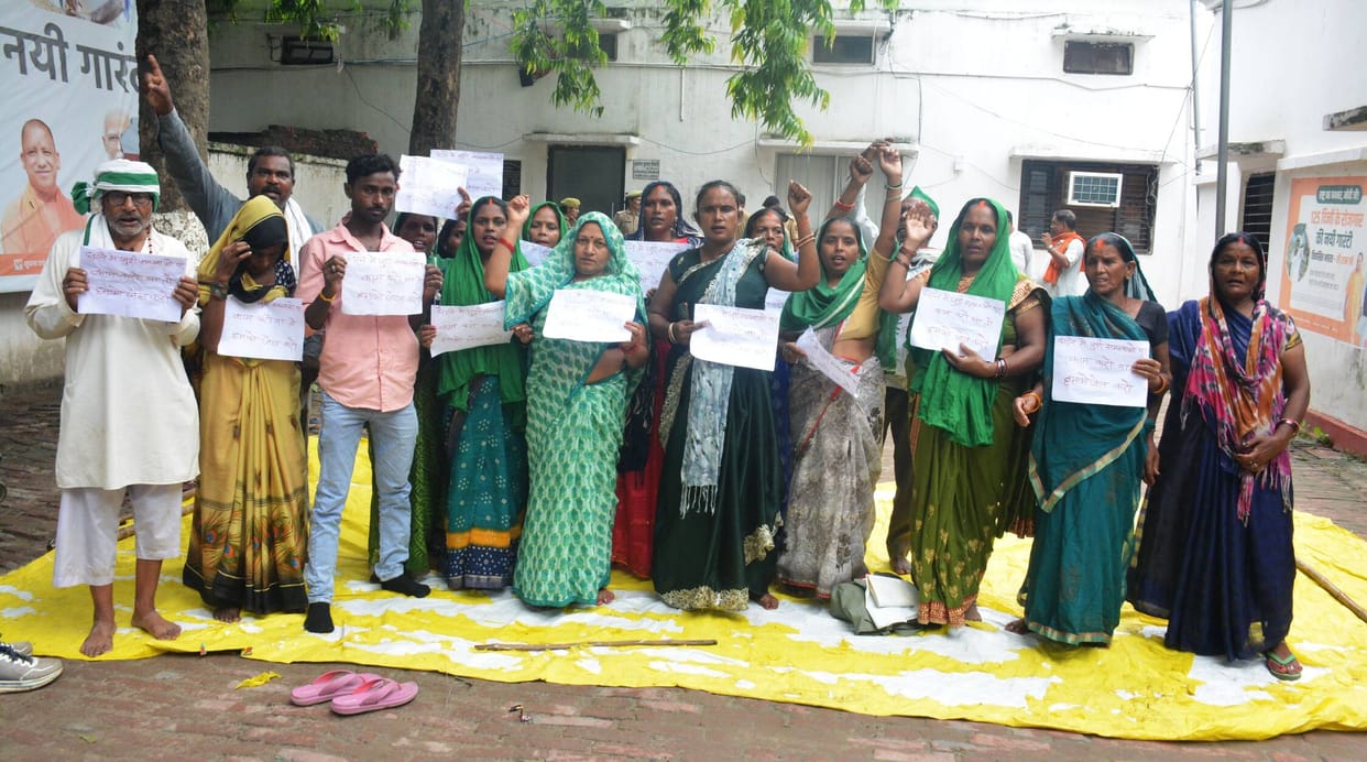 Protest in support of the student movement