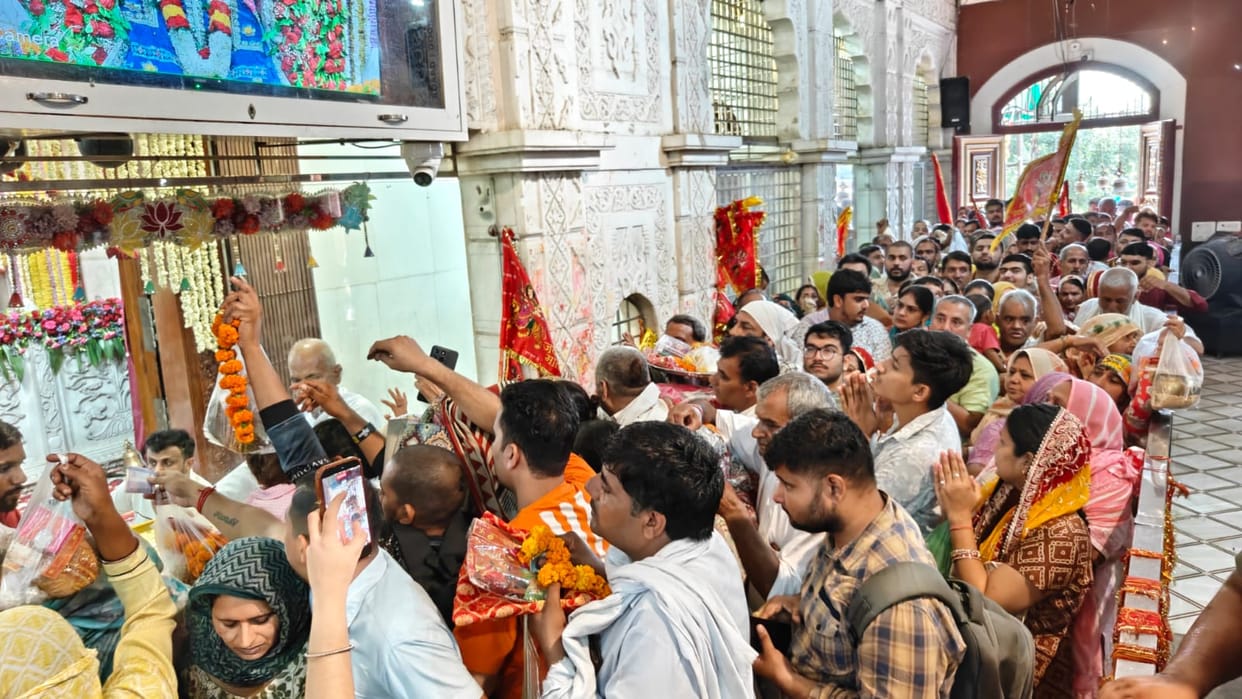 Cheers echoed in Maa Bhimeshwari Devi Temple on Ashtami of Gupta Navratri