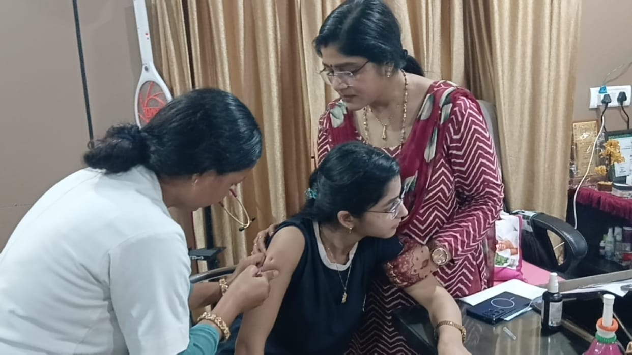 Campaign run for cervical cancer vaccination
