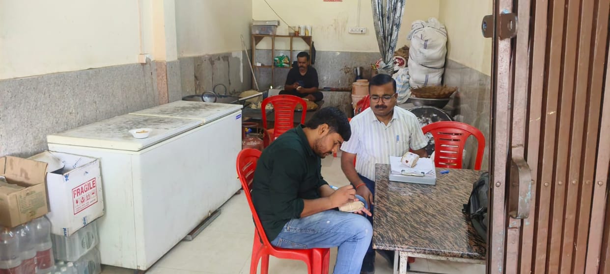 Food department raids in Bharwari and Imamganj