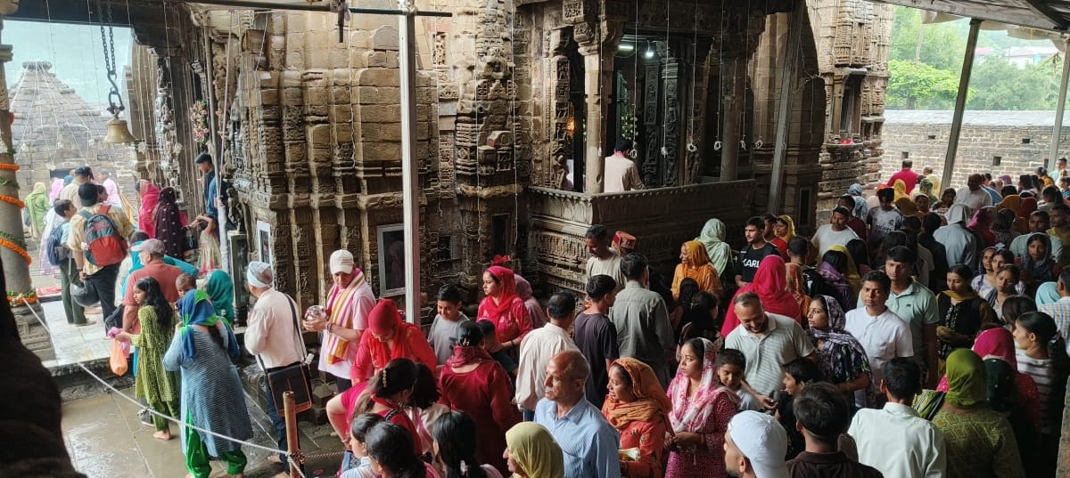 Shiva temples opened.