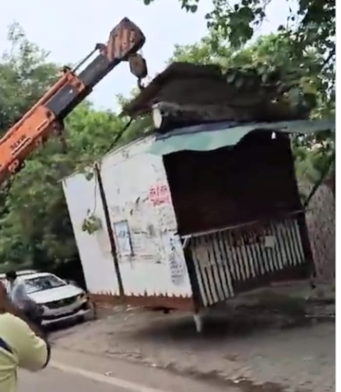 The Corporation conducted an anti-encroachment drive in NIT-3.