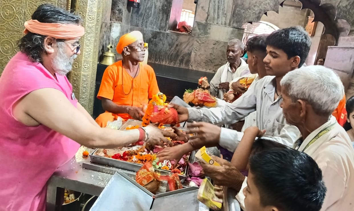 Chants of devotion echoed in the court of Goddess Pateshwari on Maha Ashtami