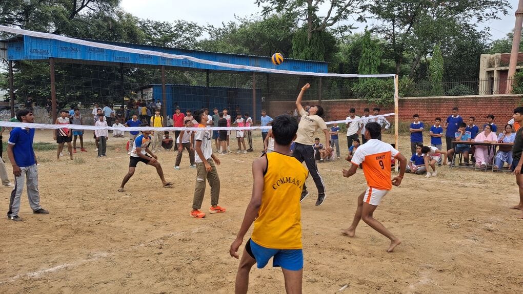 'Khel Mahakumbh' kicks off across the district's three blocks; students showcase their talent.