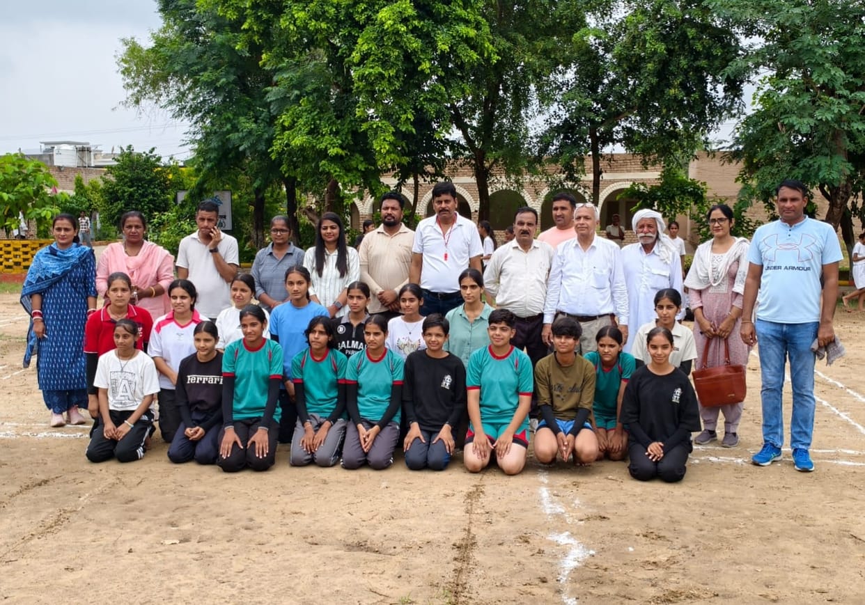 GHS School Bhoda Hoshnak team triumphs in Under-17 Kho-Kho