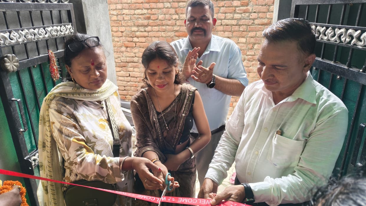 Women resolved a village problem by setting up a flour mill