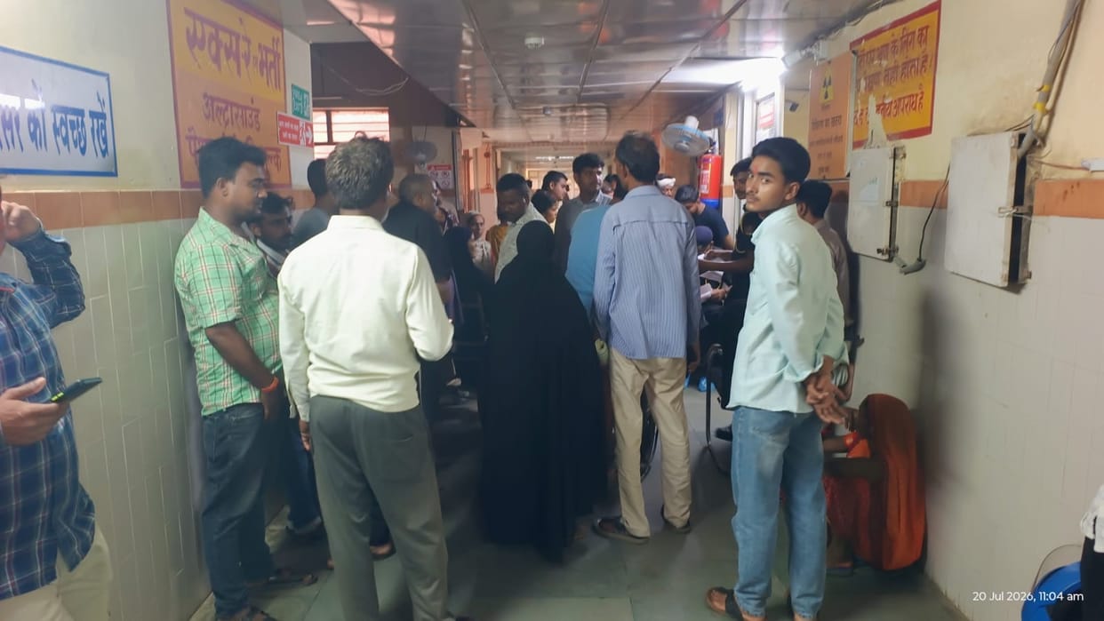 Rise in diarrhea patients after rains; long queues at the OPD.