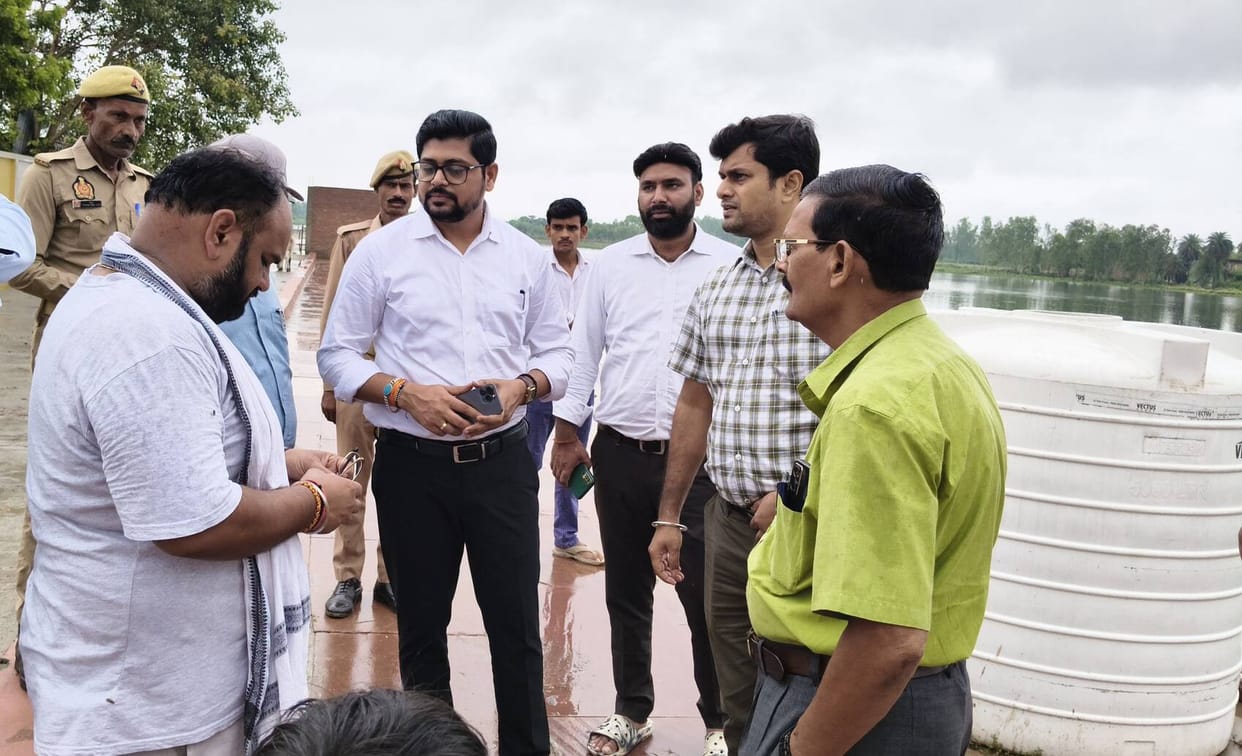 Administration busy with preparations for Deputy Chief Minister Brajesh Pathak's visit.