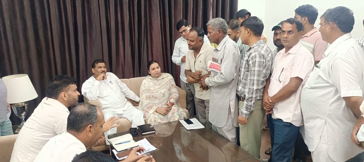 MLA Renu Bala listened to the people's grievances