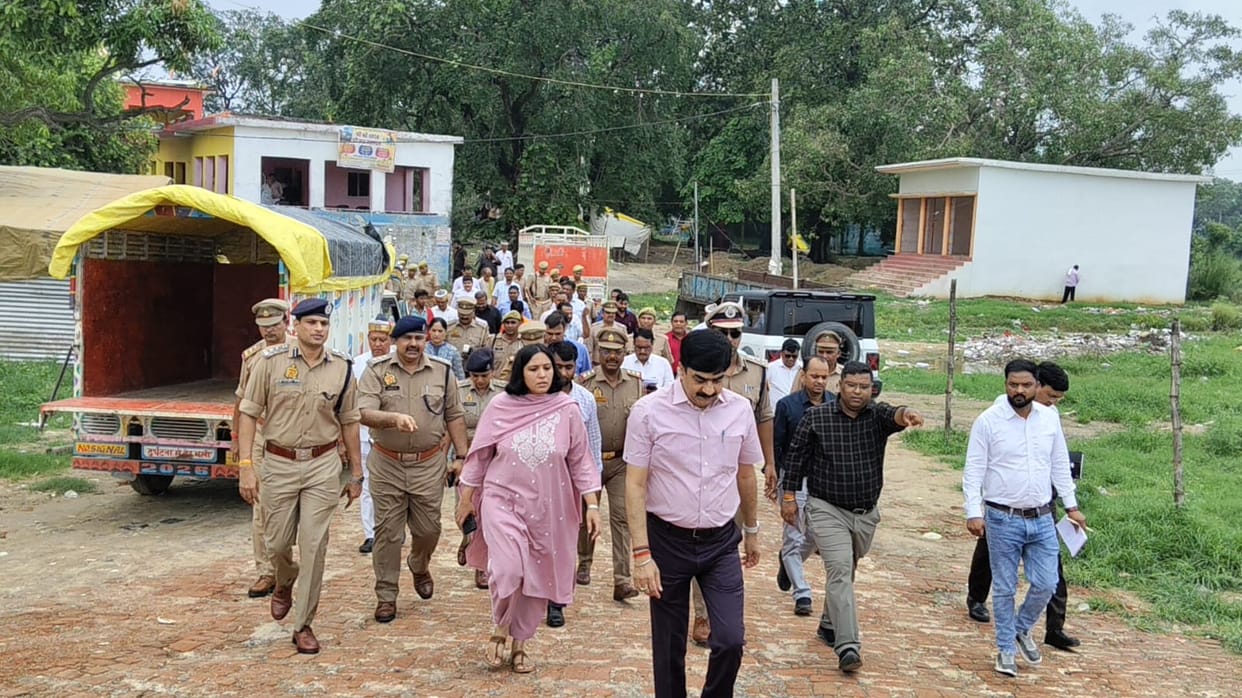 Subordinates examined the preparations for the Kanwar Yatra.