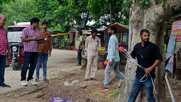 Inspected the construction of the overbridge