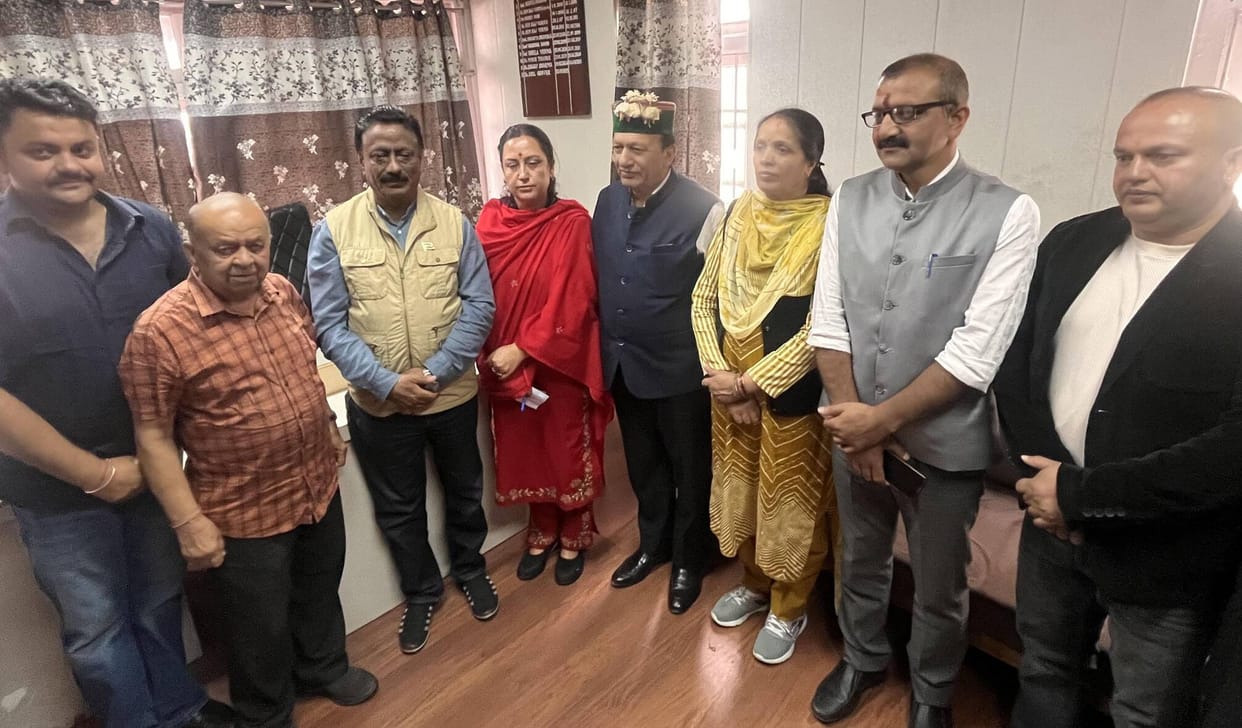President and Vice-President took the oath at the Theog Municipal Council