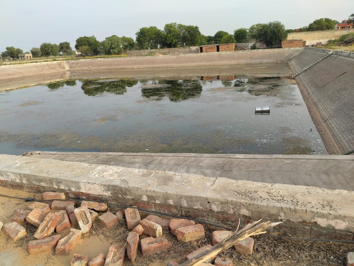 No water in Bahal distributary for two months; waterworks tanks run dry.