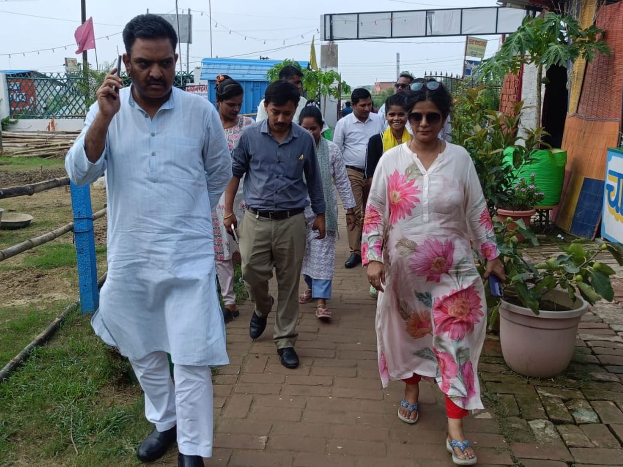 Minister Asim Arun shares the mantra of self-reliance in Nandgaon