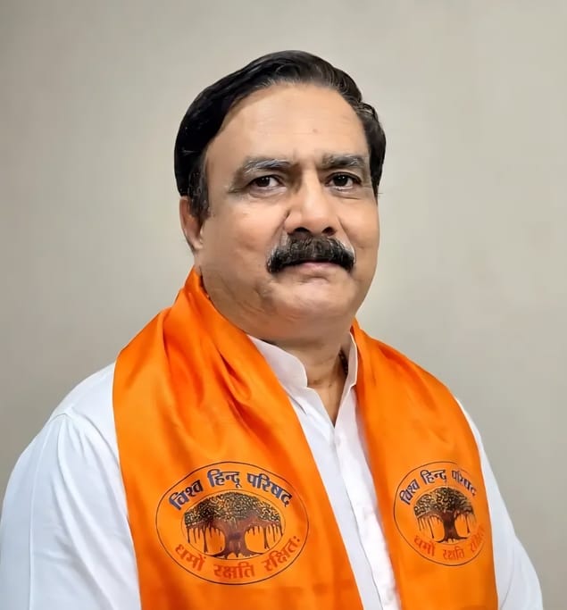 vhp organizational reshuffle rajaram central region jaipur subhadra papadiwal rajasthan